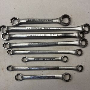 Craftsman SAE Double Box Wrenches =V= Series - USA